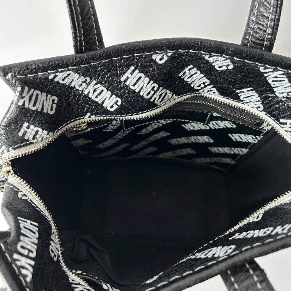 BALENCIAGA HONG KONG BAZAR LEATHER SHOPPER TOTE XS - Picture 12 of 14